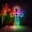 Color Flow Effect (76 modes), variant on Cross Led Light Box, Dimmable Neon-Like Light Signs USB Power for Wall Decor Bedroom Decoration, Static Light (WxH) 6"x9"