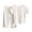 White, variant on Girls Summer 2 Piece Cotton Outfits Printed Cute Round Neck Short Sleeve T-shirt with Pants Sets Multicolor 8-9 Years