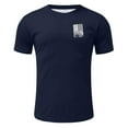 thumbnail image 5 of RATTOYY Men's Athletic Running T-Shirts Mens Independence Day Fashion Trend Printed Short Sleeve Casual Comfortable Base T Shirt Loose Top Mens Trendy Streetwear, 5 of 6
