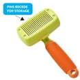 thumbnail image 6 of Rinse Ace Self-Cleaning Retractable Dog and Pet Brush, Small, 6 of 9