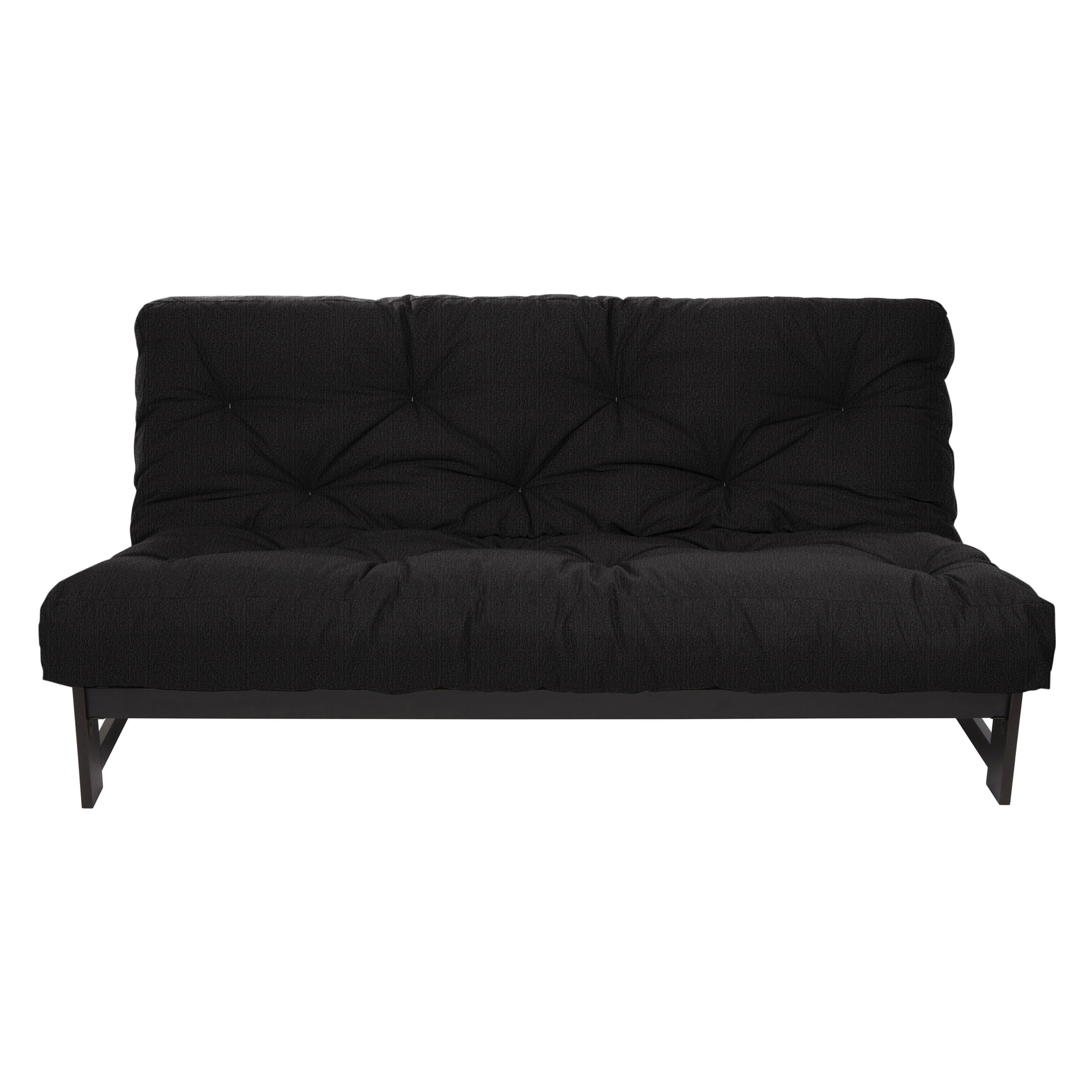 Sorra Home 6 inch Full Size Futon Mattress - Barcelona Black