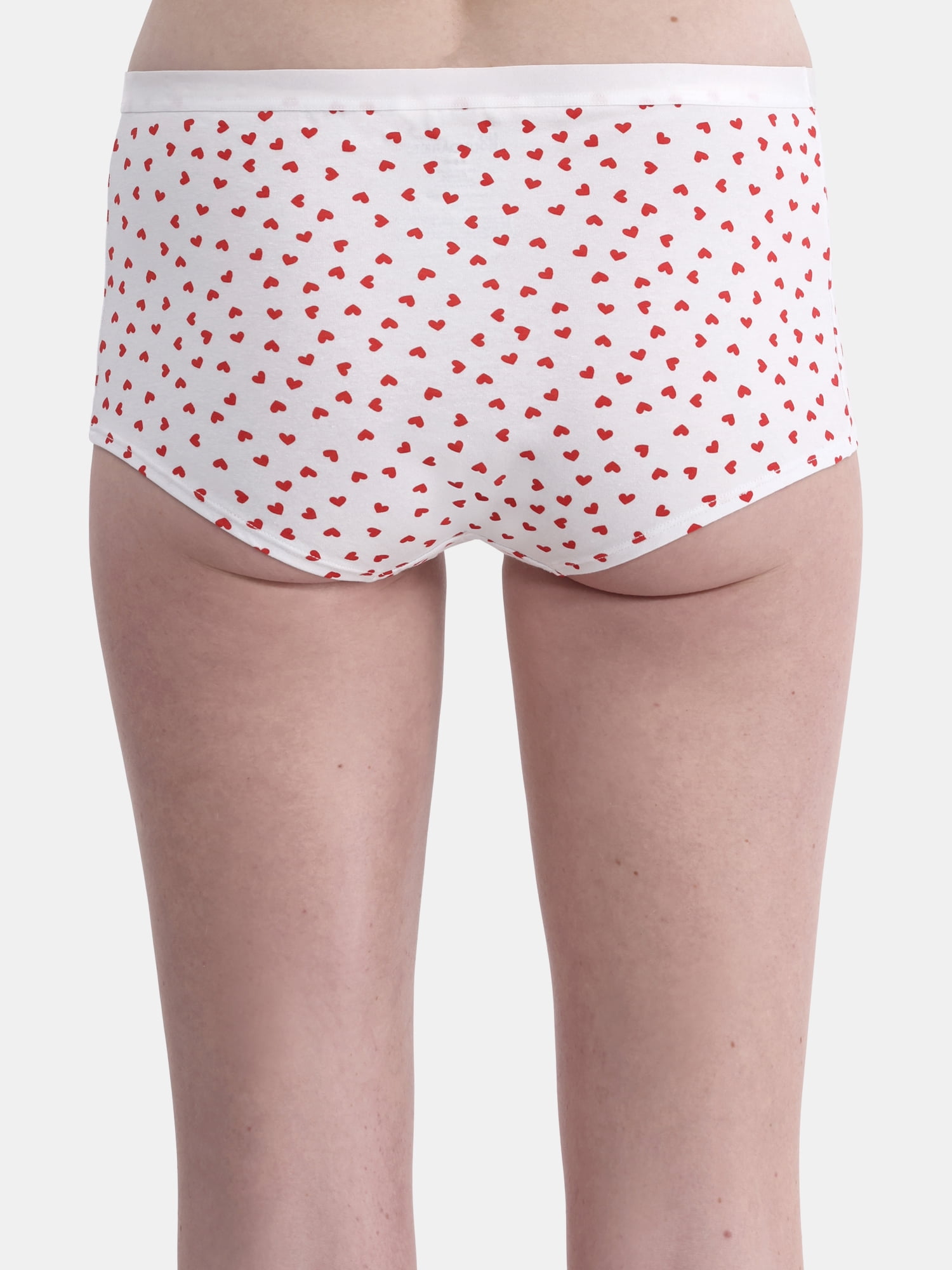 No Boundaries Cotton Boyshort Panty, Women’s and Women’s Plus, Sizes S-XXXL