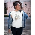 thumbnail image 2 of Cool Pegasus Illustration T-Shirt Women -Image by Shutterstock, Female x-Large, 2 of 4