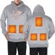 thumbnail image 1 of WILLBEST Sudaderas En Pareja Otoño e Invierno Sudadera con Capucha Caliente para Hombres y Mujeres Parejas Carga Usb Ropa Caliente Día De San Valentín Cálido Mediana​​, 1 of 5