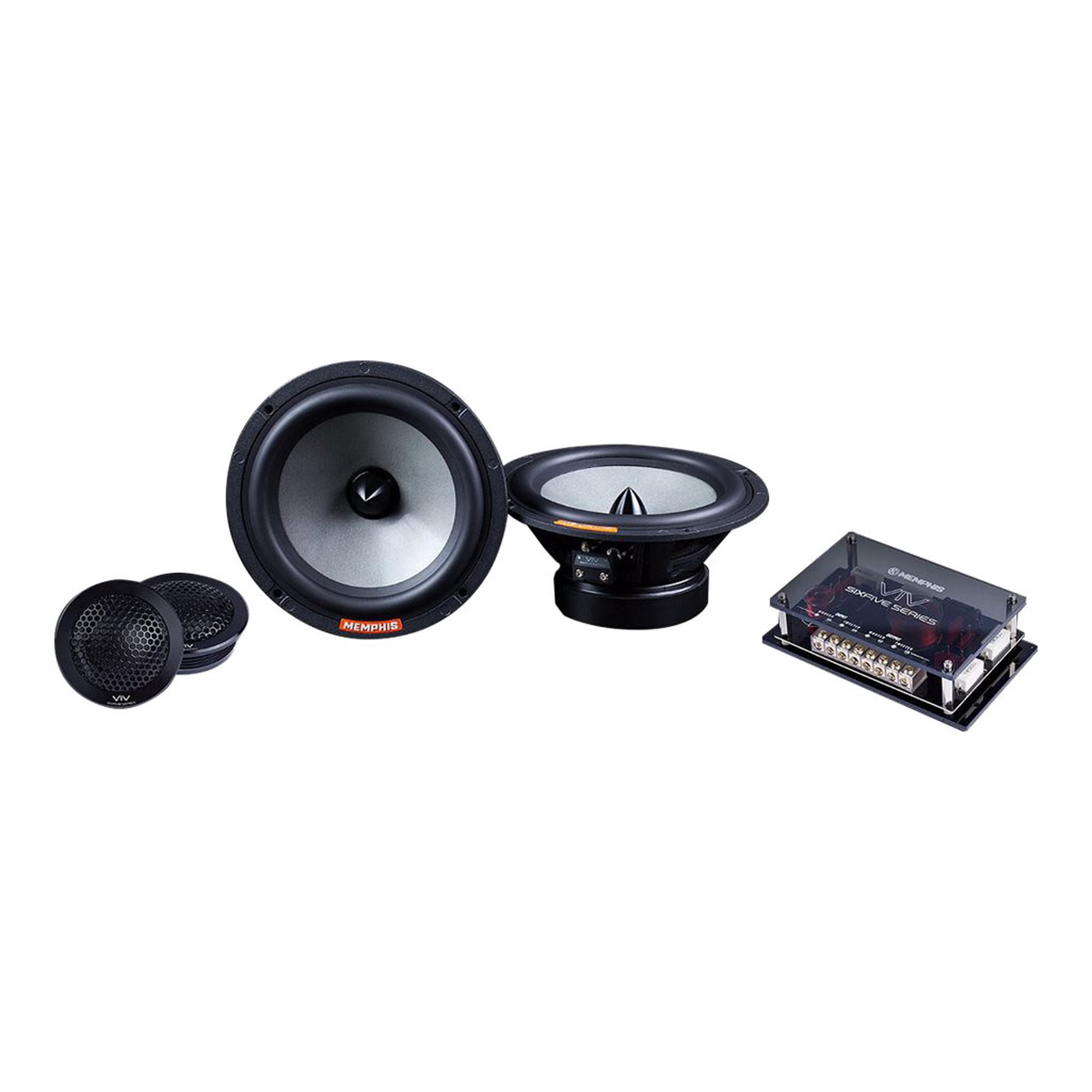 MEMPHIS AUDIO VIV60C 6-1/2" 2-WAY SIXFIVE-SERIES CAR COMPONENT SPEAKER SYSTEM