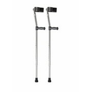 Medline Aluminum Forearm Crutches, Adult