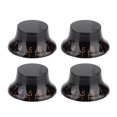 thumbnail image 1 of 4pcs Volume and Speed Control Knobs for EPI LP Electric Guitar (Black and Gold), 1 of 2