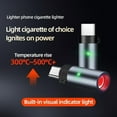 thumbnail image 3 of USB Rechargeable Electric Lighter, Portable Windproof Arc Igniter with Type-C Port for Car, Outdoor, Candles & Kitchen Use – Flameless & Safe, 3 of 10