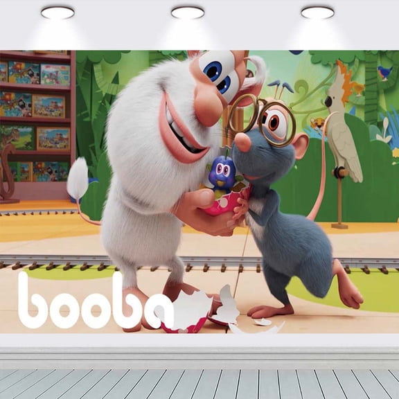 Booba Backdrop school Taspestry Wall Decor Banner Party Supplies Poster Birthday Decorations Background for Photography Taspestry