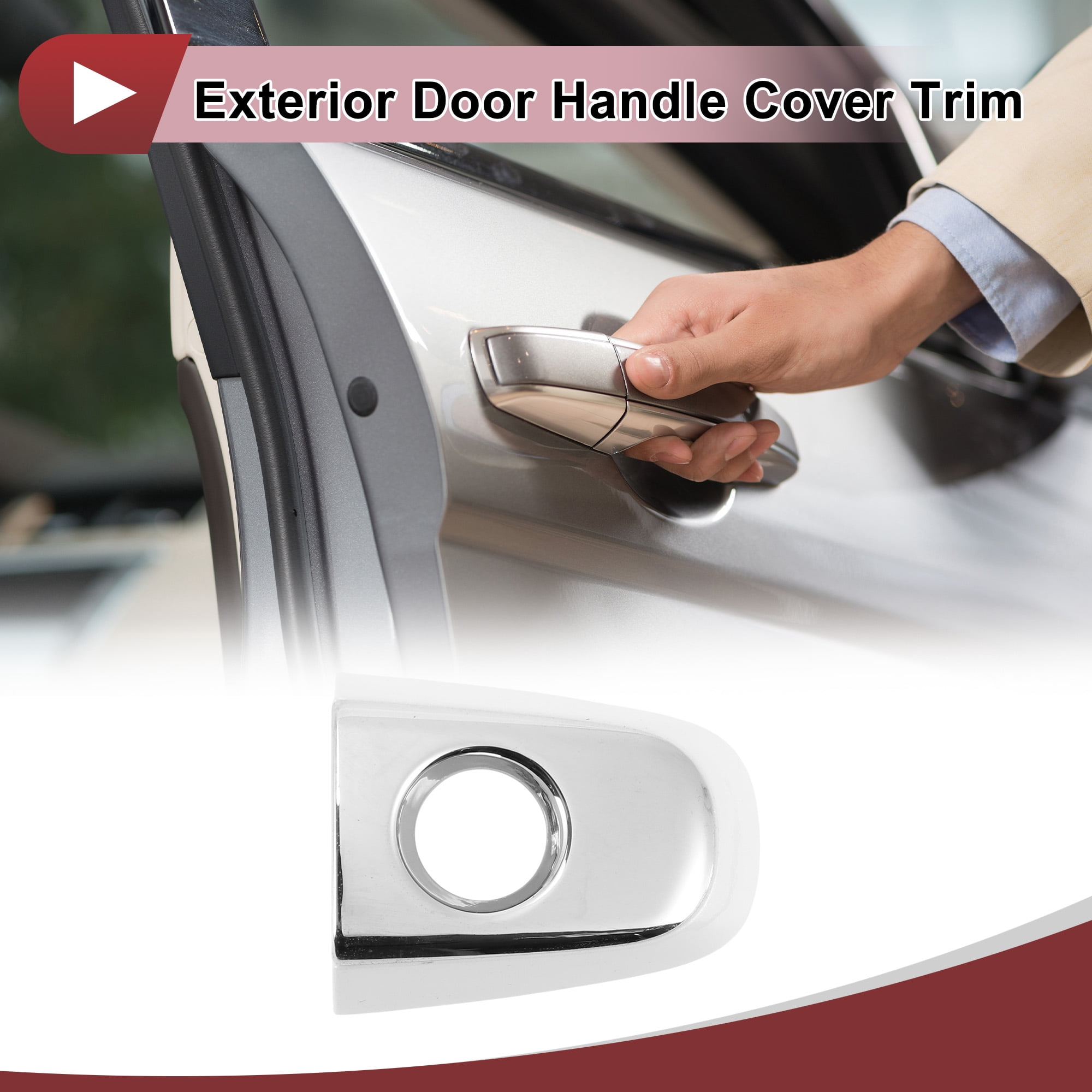 Unique Bargains Front Left Exterior Door Handle Cover for Toyota Camry