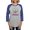Heather/Blue, variant on CafePress - Cicadas Don't Forget To Be Awesome Cicada Insects Women's Baseball T Shirt - Womens Baseball Tee