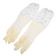 thumbnail image 2 of 1 par de guantes de cocina reutilizables para mujer, de manga larga, impermeables, resistentes, para tareas domésticas, para lavar platos, limpiar el baño y cuidar mascotas., 2 of 7