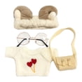 thumbnail image 2 of Ropa y accesorios para muñeca Zulema traje de muñecos de peluche Vestido de muñeca de peluche, 2 of 8