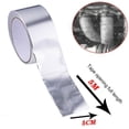 thumbnail image 2 of 5mx5cm Heat Protection Tape Silver Fabric Heat Protection Tape Self-Adhesive I A7X0, 2 of 8