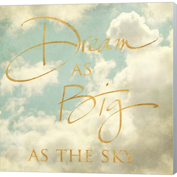 Dream as Big as the Sky by Sarah Gardner, Canvas Wall Art