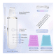 thumbnail image 3 of Limpiador Facial Ultrasónico Portatil Malubero Blanco, 3 of 5