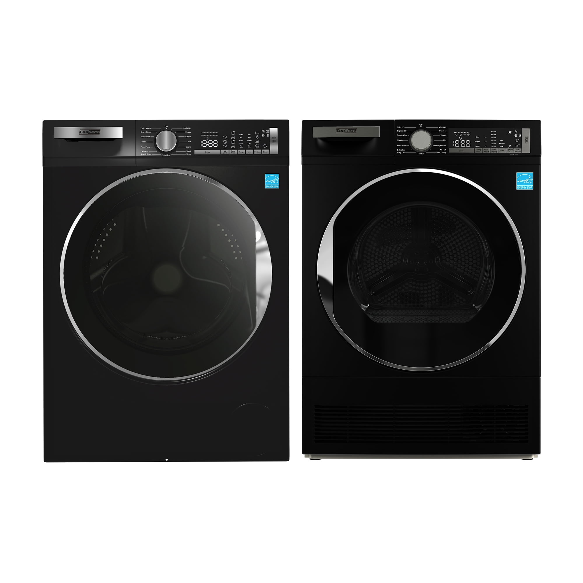 Conserv LUXURY Washer 2.2cf 110V+Condensing Dryer 4cf 220V 2 Year Warranty