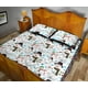 thumbnail image 4 of Juego de cama edredón con estampado de muñeco de nieve, 4 of 5