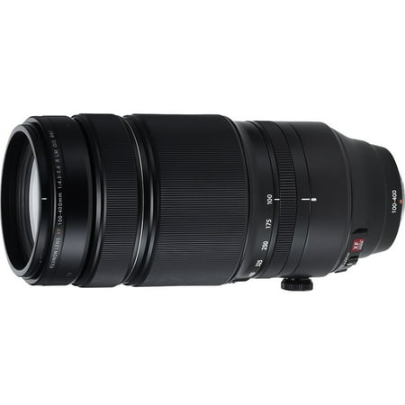 Fujifilm - XF100-400mmF4.5-5.6 R LM OIS WR Telephoto Zoom Lens - black