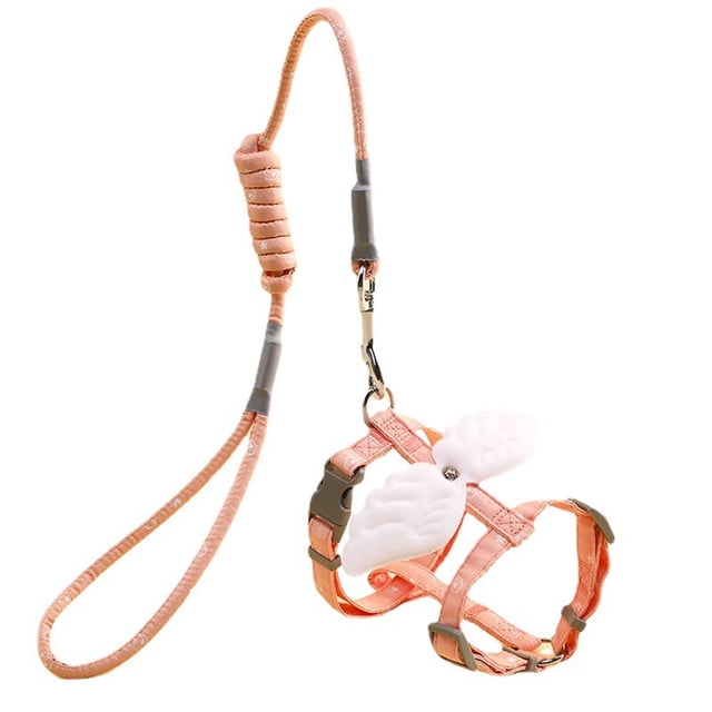 Correa para el pecho con forma de I para perros pequeños: cuerda de tracción con gradiente ajustable para gatos y mascotas