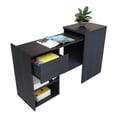 thumbnail image 1 of Escritorio Extensible Space Color Negro negro, 1 of 6