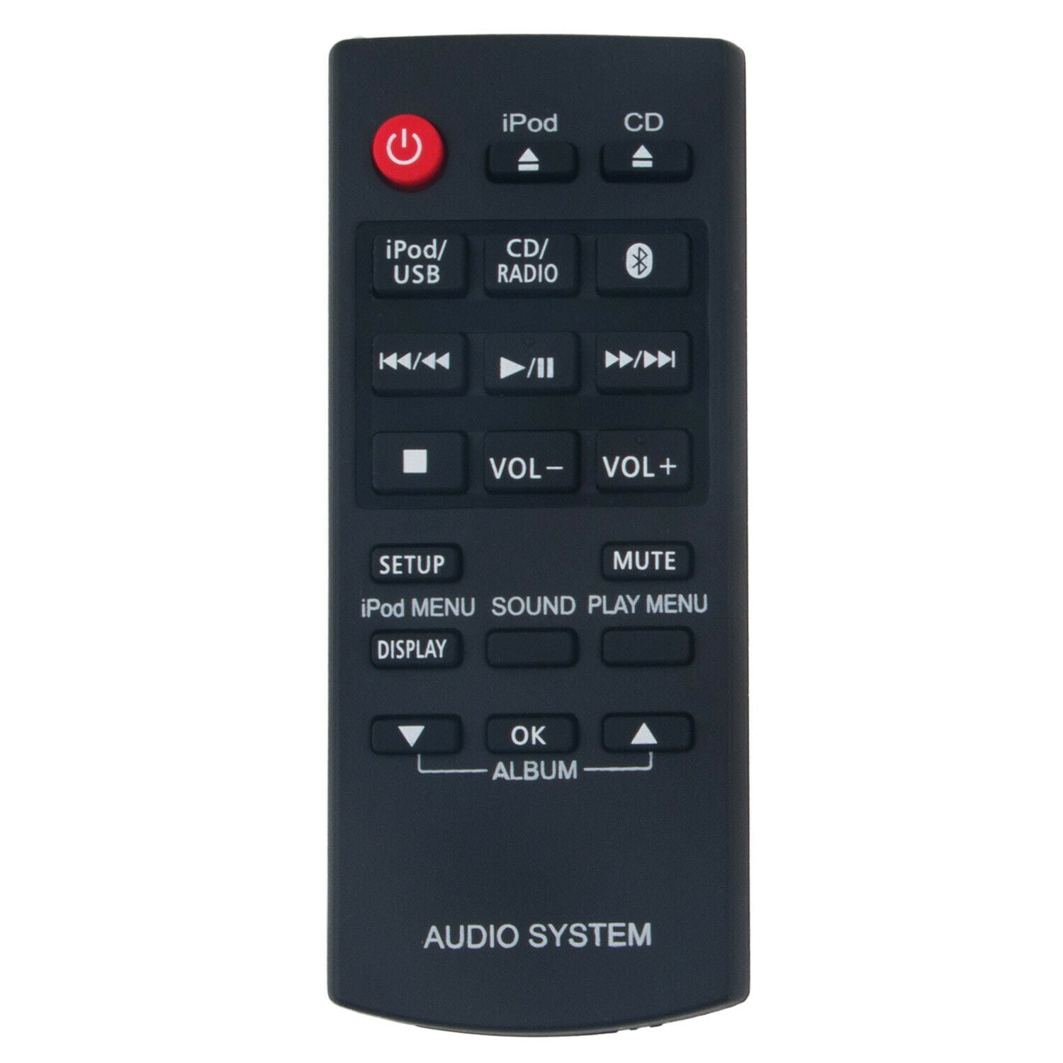 New Remote Control N2QAYC000081 for Panasonic SC-HC58 SC-HC38 SC