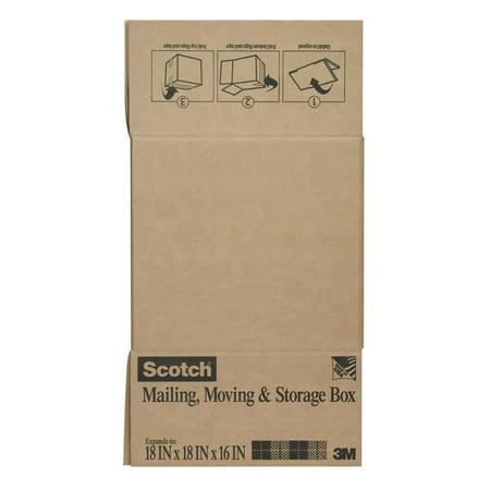 3m Scotch Moving/storage Box 18"x18"x24"