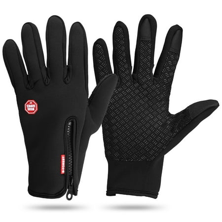 Winter Warm Soft Gloves Touch Screen Gloves Winter Sports Texting Fleece Gloves Running Hiking Skiing Mountaineering Cycling