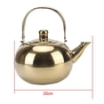 thumbnail image 3 of Tongina Stainless Steel Tea Kettle Water Boiler Gifts Housewarming Portable with Anti Scald Handle Home Teapot with Coffee Pot 1L, 3 of 8