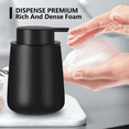 thumbnail image 1 of Foaming Soap Dispenser, 2 Pack Foam Hand Soap Dispenser for Bathroom & Kitchen, 12 Oz Dish Foaming Pump Bottle, 1 of 7