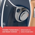 thumbnail image 3 of Plancha de vapor BLACK+DECKER Elite Pro-Series, 6 configuraciones, 1700 vatios, azul marino, 3 of 5