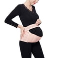 thumbnail image 2 of Maternity Band Professional 3-in-1 Elastic Belly Support Brace Pregnancy Belt, 2 of 9