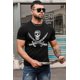 thumbnail image 3 of ABPHQTO Camiseta negra lisa para hombre con estampado de fantasmas, 3 of 5