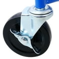 thumbnail image 3 of 16Ft Drywall Lift with Adjustable Telescopic Arm and Caster Wheels,Drywall Panel Hoist with 360° Rotatable Cradle,Blue, 3 of 9