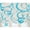 Ocean Blue, variant on Caribbean Blue Swirl Decorations