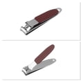 thumbnail image 5 of Unique Bargains Nail Clippers Set 13-piece Set Wine Red, 5 of 6