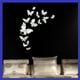 thumbnail image 3 of Fiudx Adhesivo de Pared con Espejo, Mural Decorativo Acrílico, Diseño Personalizable, Aspecto Refrescante para El Hogar y La Oficina, Decoración de Pared Versátil, Juego de 14 Piezas, Tamaño Máximo:, 3 of 4