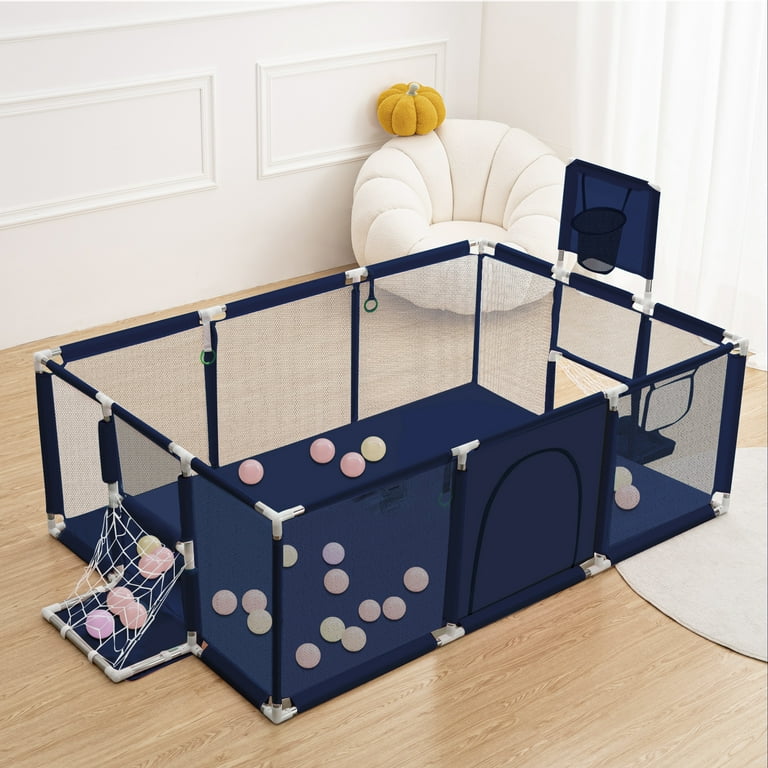 Large Baby Playpen with Toys Game Fence