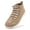 Khaki, variant on HOBIBEAR Women's Canvas Barefoot Boots: Zero-Drop, Wide-Width, Mid-Top Breathable Walking Footwear