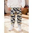 thumbnail image 2 of Bellafa Toddler Boy Sweatpants Cotton Boys Athletic Joggers Pants Kids Dino Truck Graphic Sweats Pants with Pocket 2-7T, 2 of 6