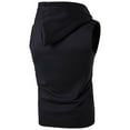 thumbnail image 4 of Handshe Men's Fashion Solid - Color Drawstring Hooded Sleeveless Casual Tank Top, 4 of 4