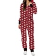 thumbnail image 3 of Vêtements de Nuit Imprimés à Manches Longues pour Femmes, 3 of 5