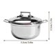 thumbnail image 1 of Children Mini Cookers Pot-Shaped Miniature Play Kitchen Cookwares Silver Alloy Decorative for 3Pcs, 1 of 4