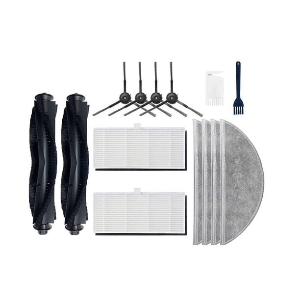 Para Xiaomi Lydsto R1 Robot Clean Hepa filtro cepillo lateral paño de mopa