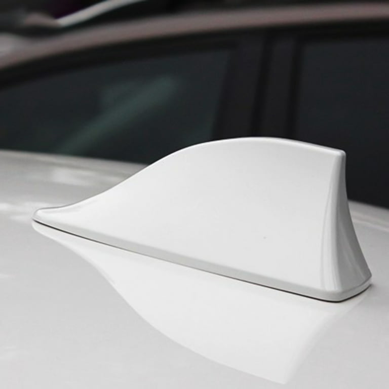Silver Grey Auto Shark Fin Roof Antenna Radio FM/AM Aerial for Honda  Hyundai Kia