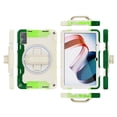 thumbnail image 7 of 3in1 Rotating Stand Case for Xiaomi Redmi Pad 10.6 inch Released 2022 with Hand/Shoulder Strap, Shockproof Rugged, Green, 7 of 7