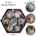thumbnail image 3 of 14 bolas decorativas para árbol de Navidad, adornos para árbol de Navidad, bolas colgantes, muñecos de nieve, adornos para fiesta en casa, regalos de Año Nuevo, 3 of 5