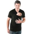 thumbnail image 2 of Men's Kangaroo Dad T-shirts Baby Carrier T-shirt, 2 of 5