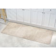 thumbnail image 2 of mDesign Non-Slip Microfiber Polyester Heathered Rug, 60" x 21", Heathered Linen, 2 of 8