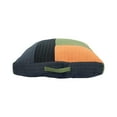thumbnail image 4 of Creative Co-Op Recycled Quilted Cotton Patchwork Pouf with Handle, 4 of 5